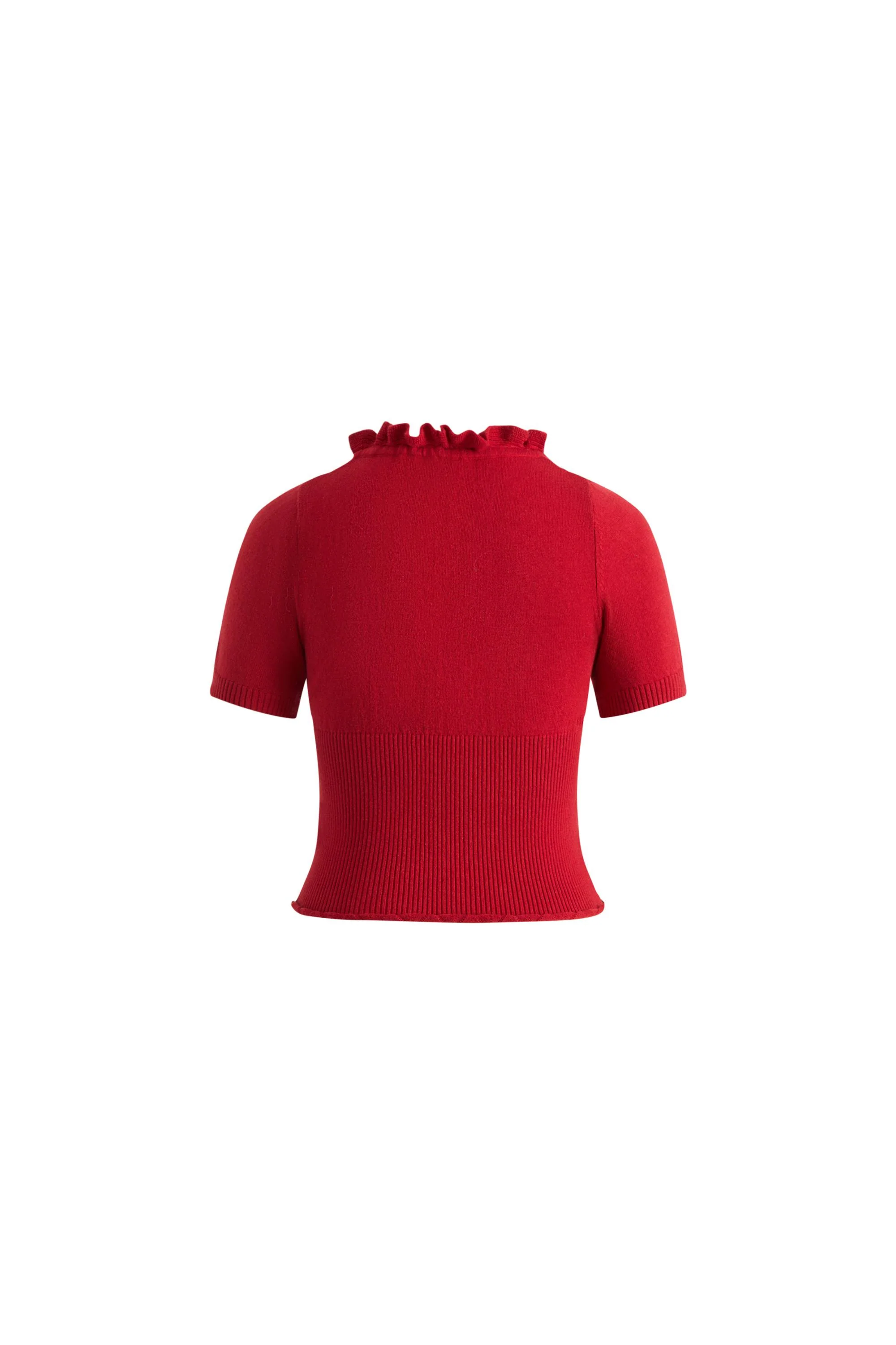 Aikena Crocheted Top in Cotton Knit - Image 11