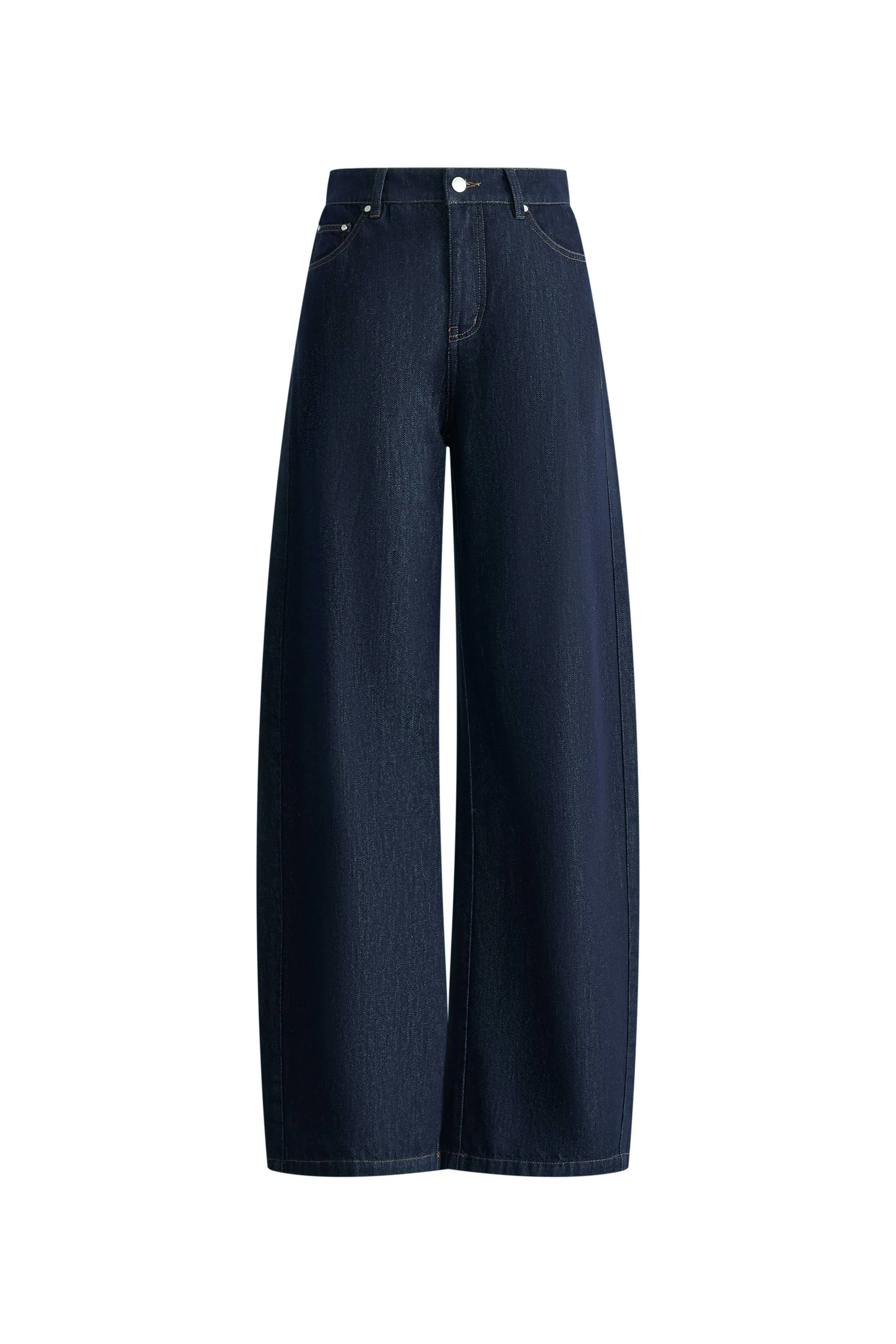 Akari Barrel Leg Jeans in Lyocell Denim - Image 8