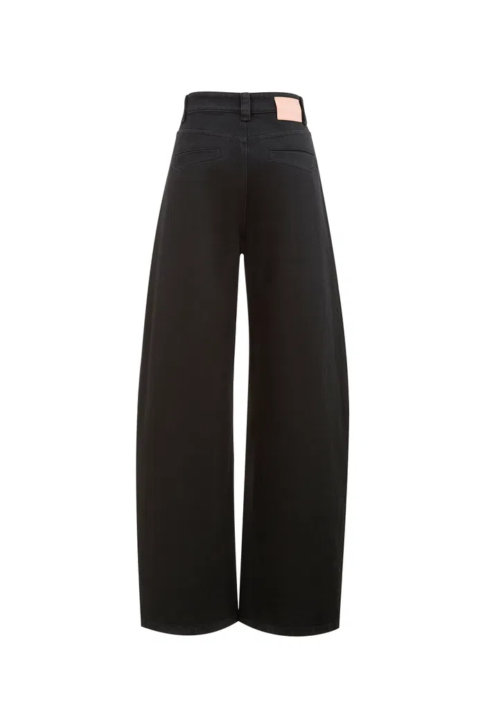 Akari Barrel Leg Jeans in Turkish Denim - Image 11
