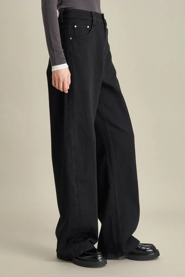 Akari Barrel Leg Jeans in Turkish Denim - Image 6
