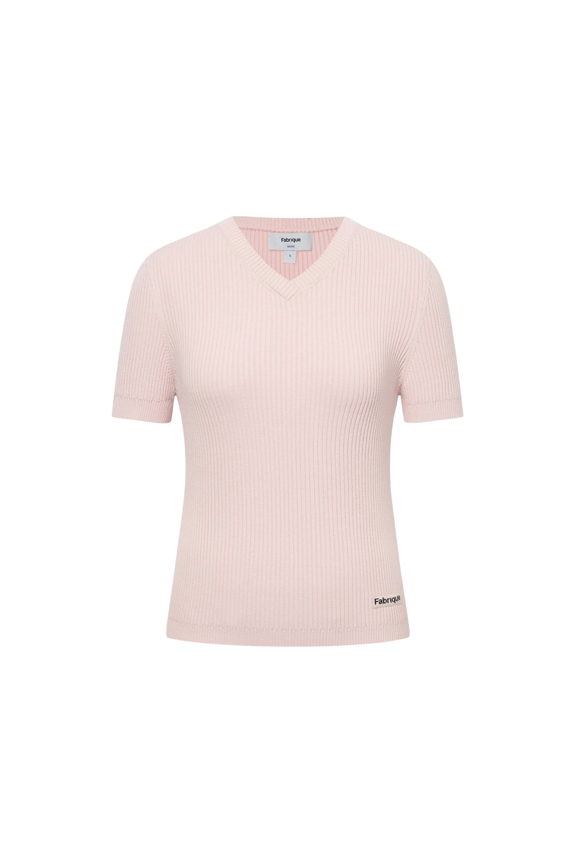 Alexa V Neck Short Sleeve Sweater - Image 10