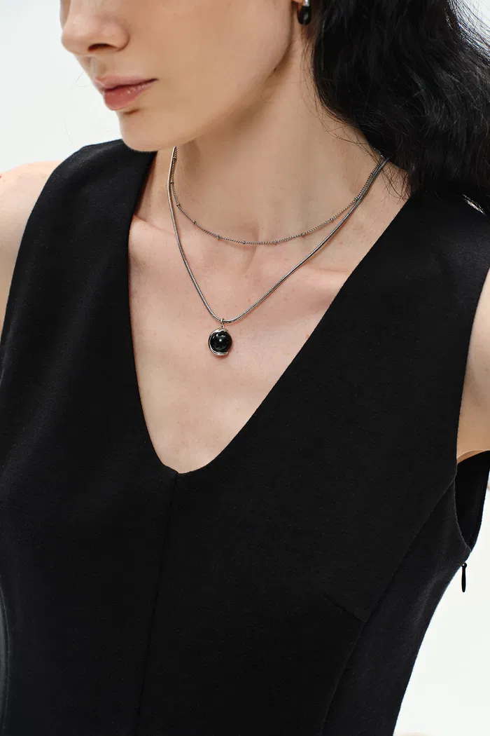 Alina Sculpted Sleeveless Top in Cotton Blend - Image 7