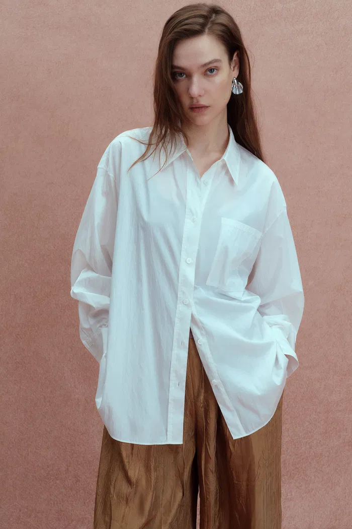 Anja Oversized Shirt in UPF50+ Sun Protection Fabric - Image 2
