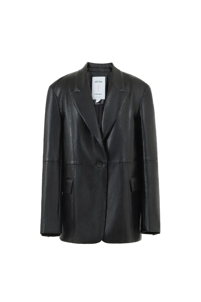 Aspall Blazer in Vegan Leather - Image 10