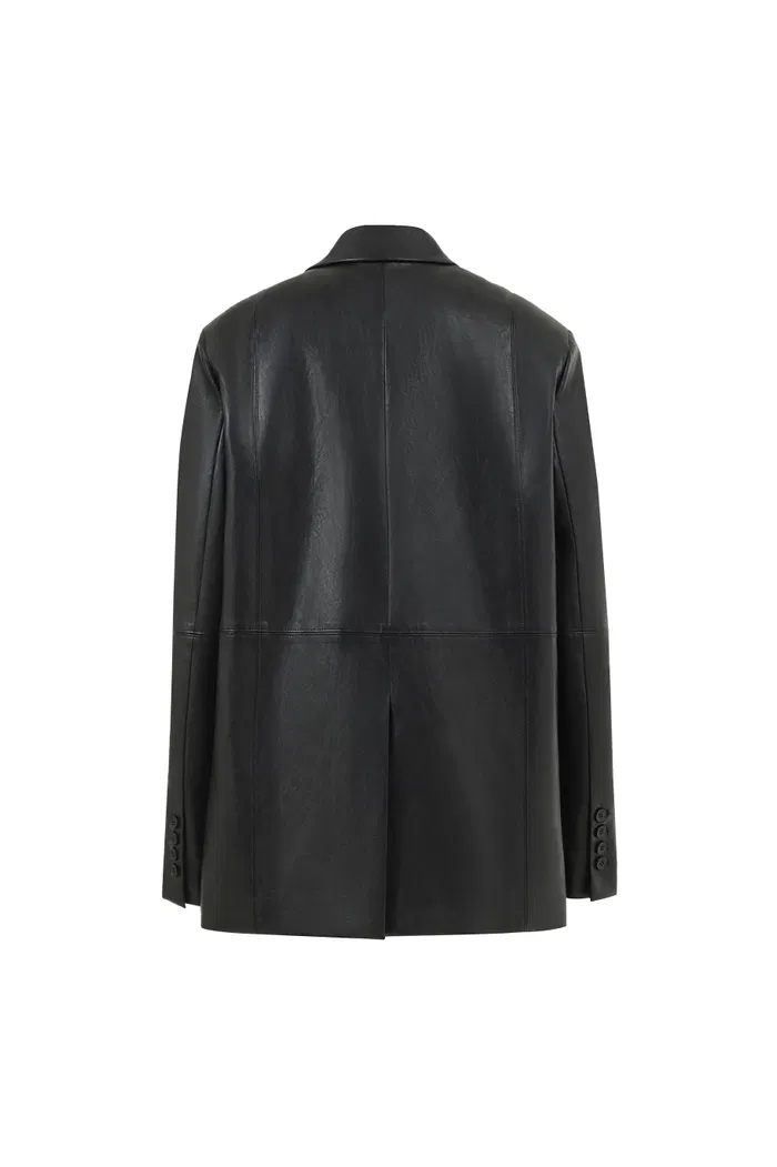Aspall Blazer in Vegan Leather - Image 11