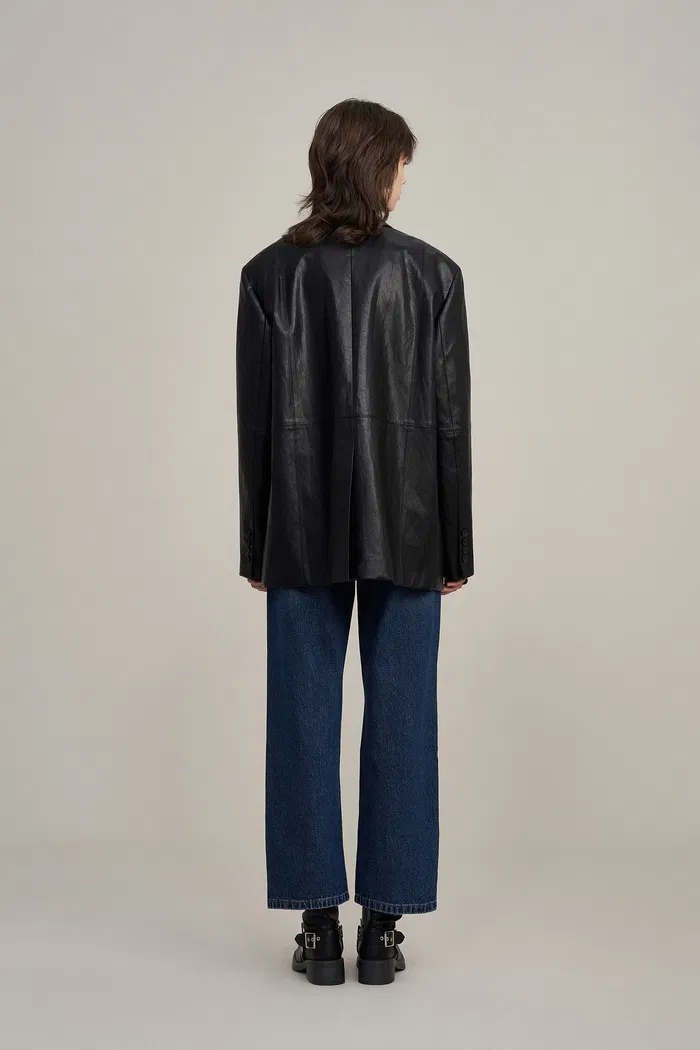 Aspall Blazer in Vegan Leather - Image 5