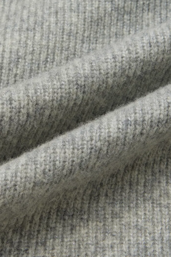 Aurora Cropped Jacket in Merino Wool Knit - Image 8