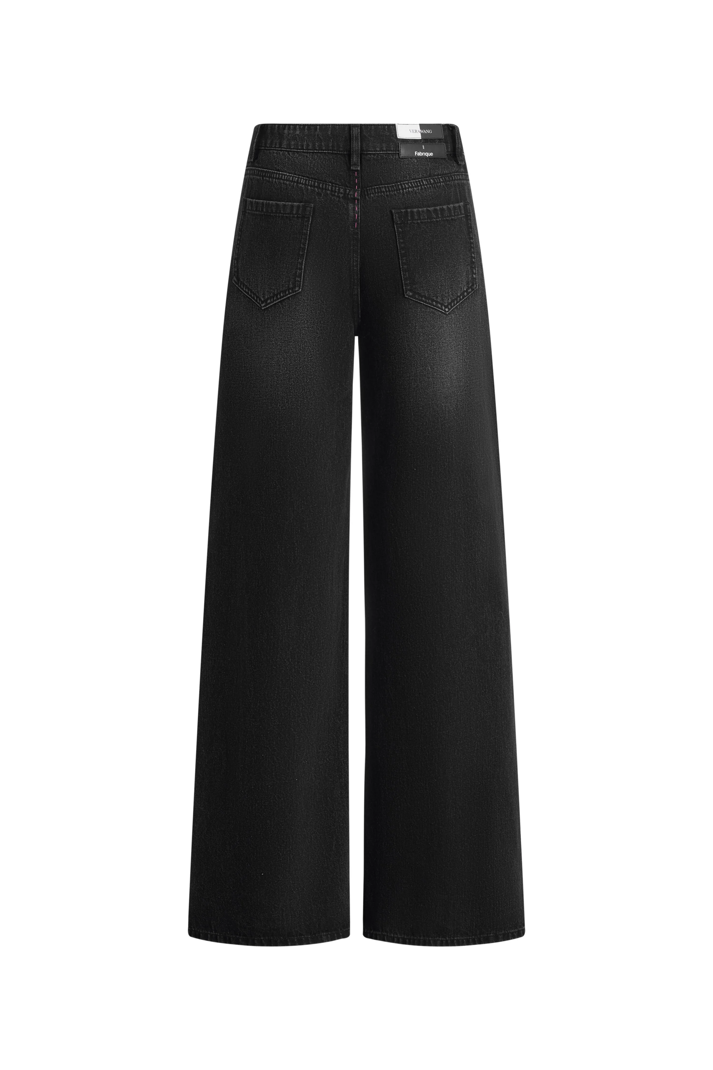Balled Straight Leg Jeans in Cotton Denim - Image 9
