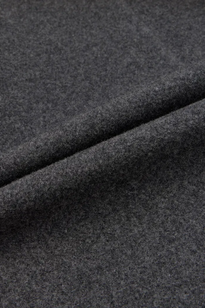 Beau Double-Breasted Coat in Single Face Wool - Image 9