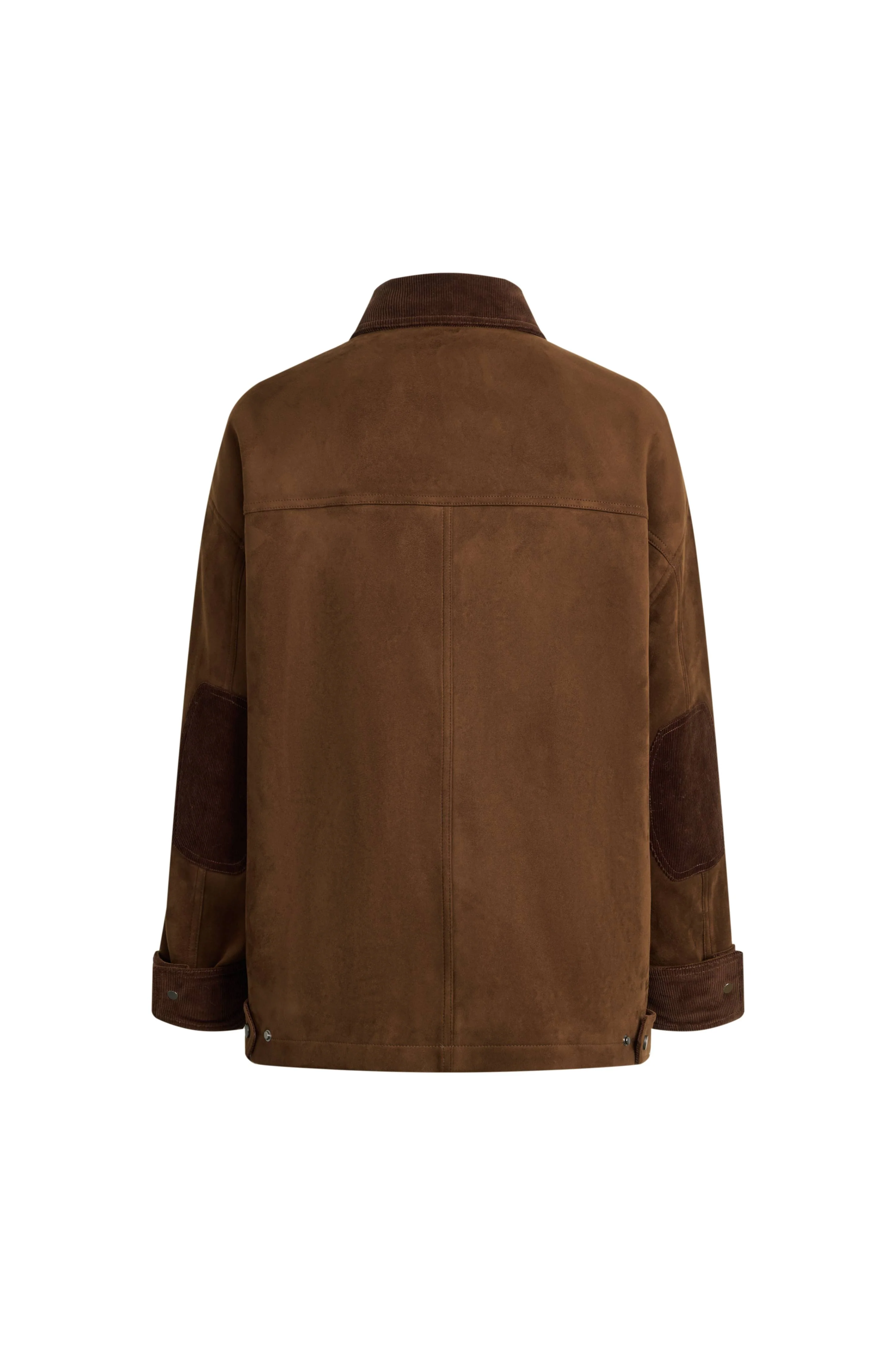 Bella Faux Suede Puffer Jacket - Image 11