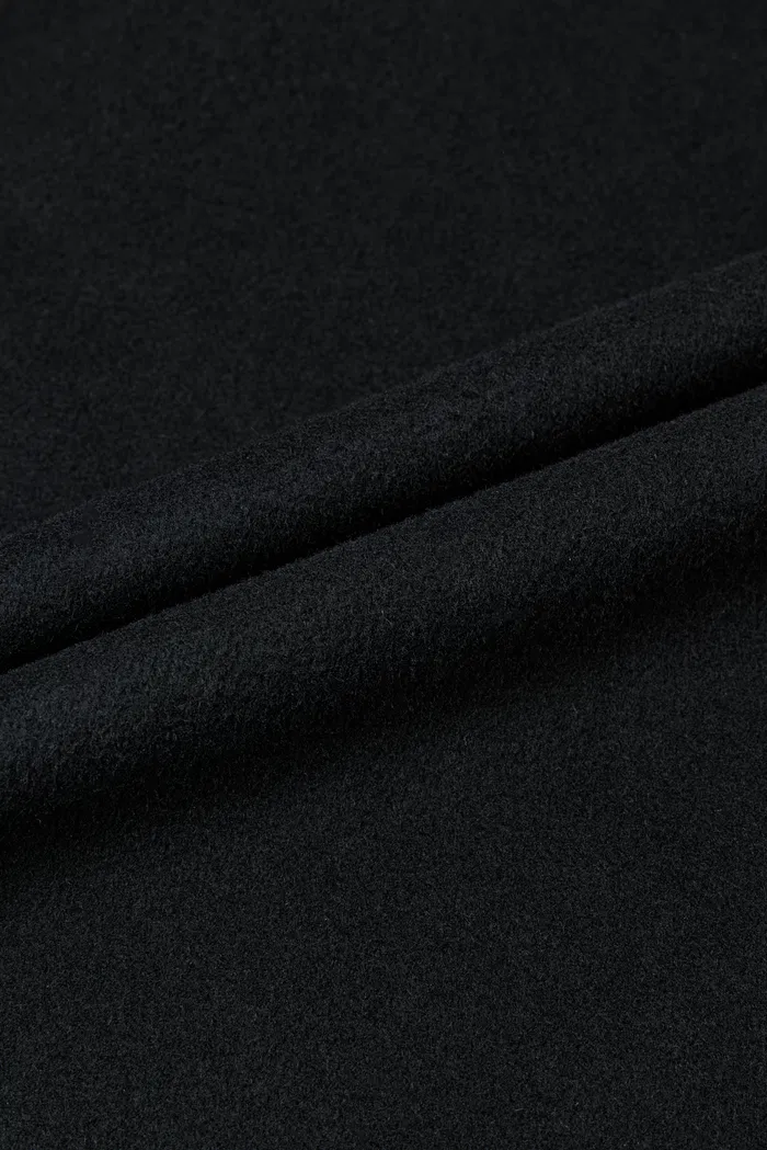 Billy Long Coat in Double Face Wool - Image 9