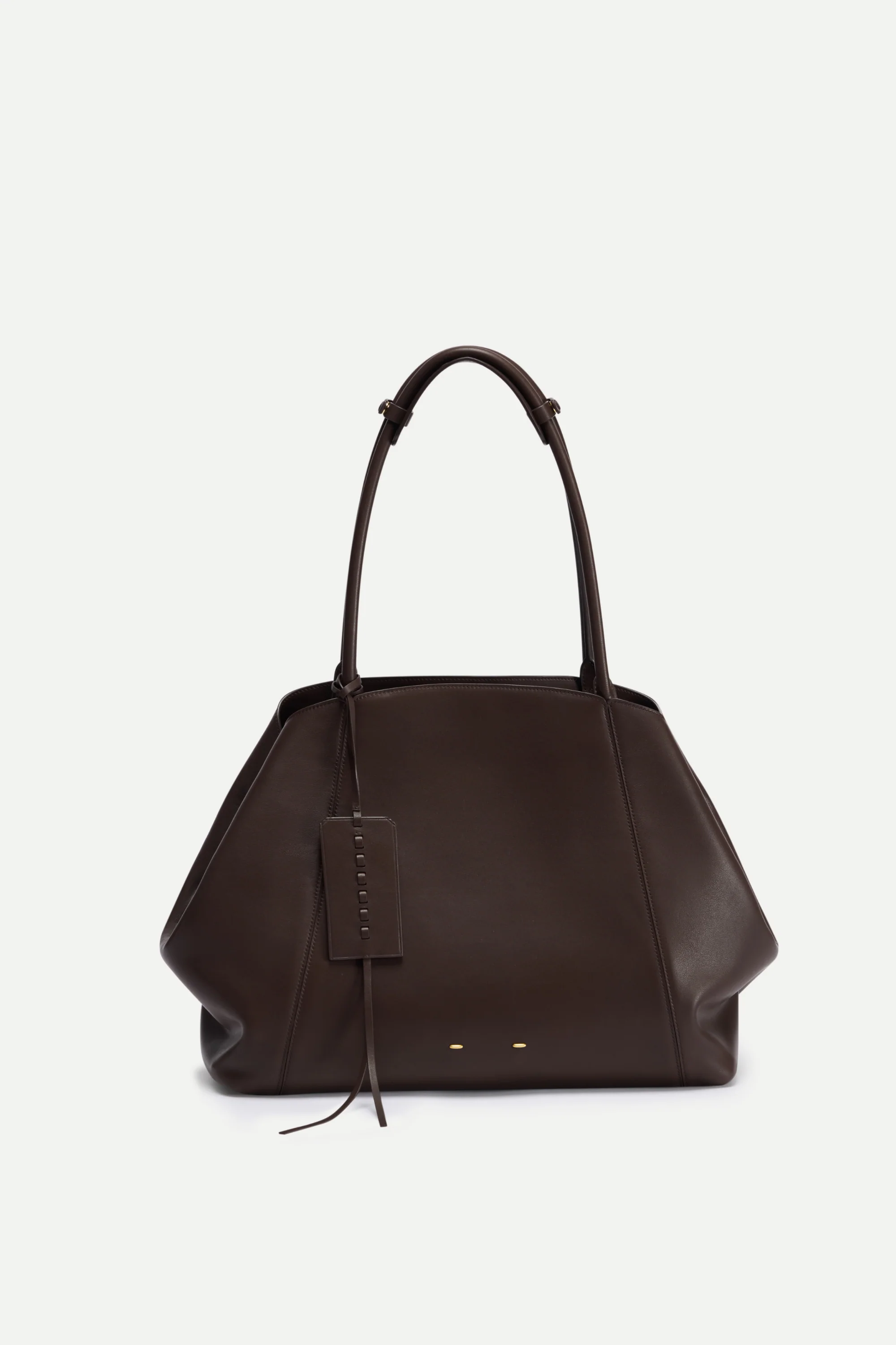 Brera Convertible Tote Bag Large in Dutch Calfskin and Suede - Image 3
