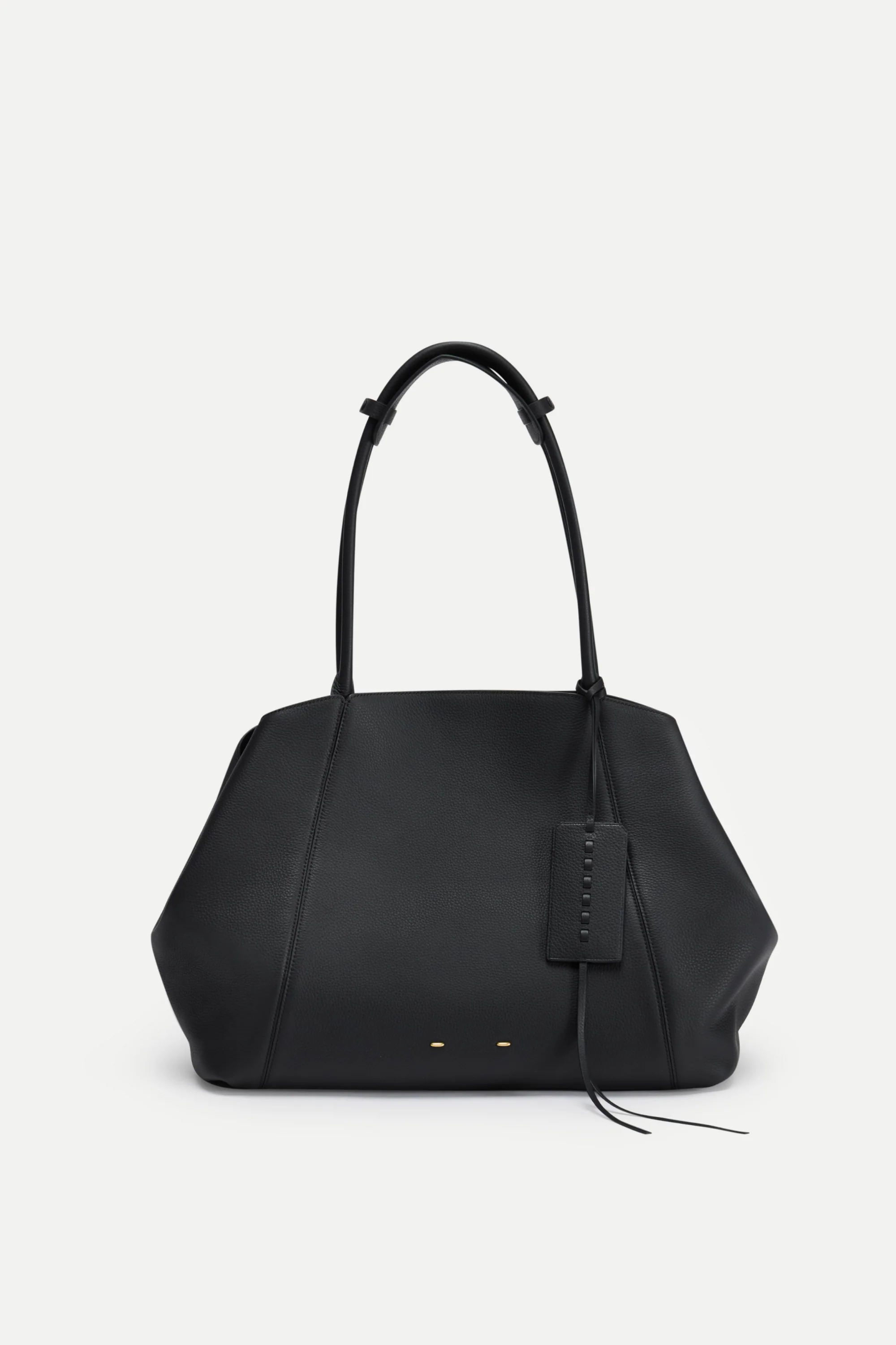Brera Convertible Tote Bag Large in Full Grain Leather and Suede - Image 3