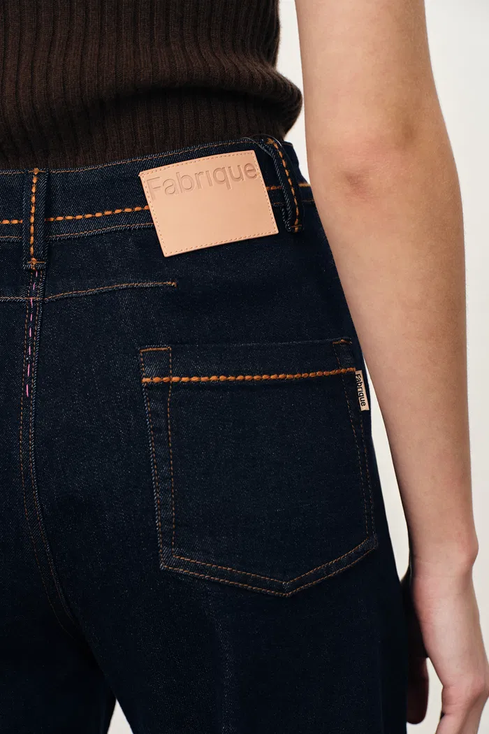 Calista Boho Inspired Embroidered Jeans in Stretchy Denim - Image 6