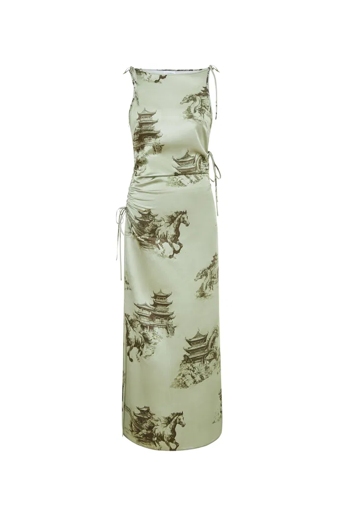 Calista Flora Print Dress - Image 10
