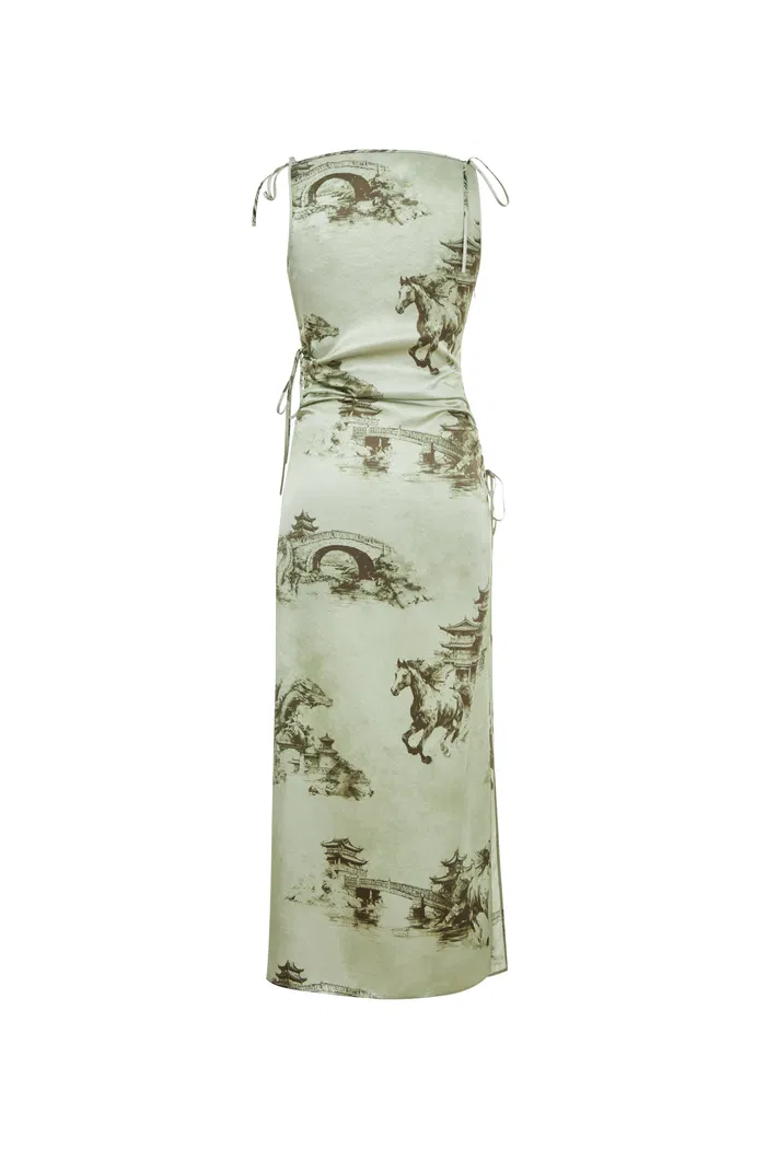 Calista Flora Print Dress - Image 11