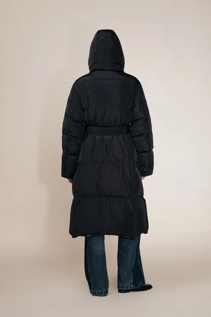 Carezza Double Faced Two Tone Down Jacket in High-Density Down-Proof - Image 6