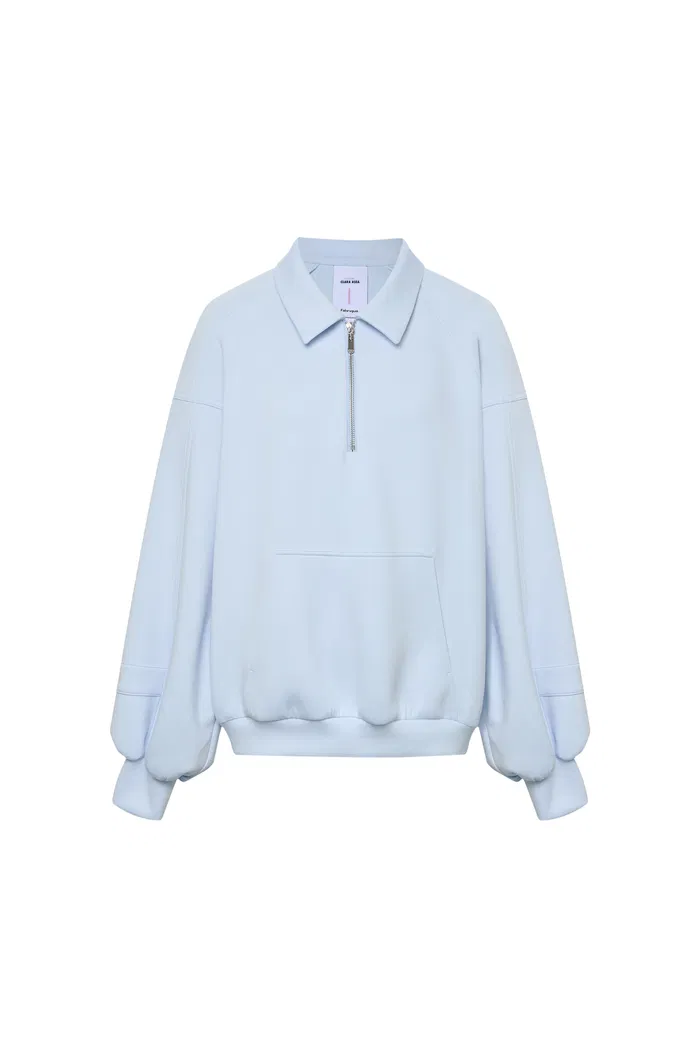 Casea Puff Sleeve Sweater in Viscose Blend - Image 10