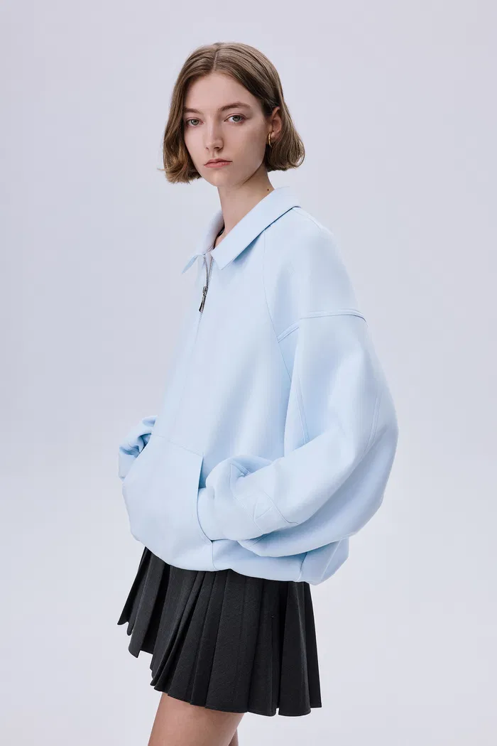 Casea Puff Sleeve Sweater in Viscose Blend - Image 6