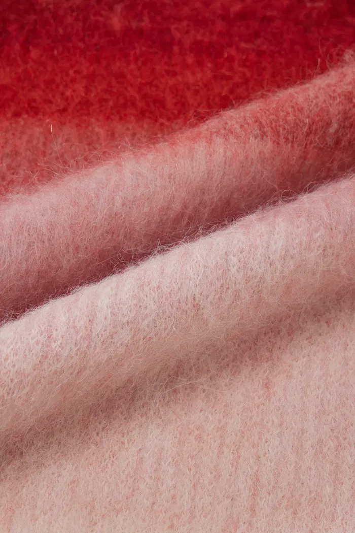 Cherry Ombré Sweater in Baby Alpaca Blend - Image 9