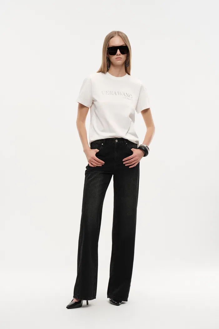 Cipher Silver Graphic T-Shirt in Cotton - Image 3
