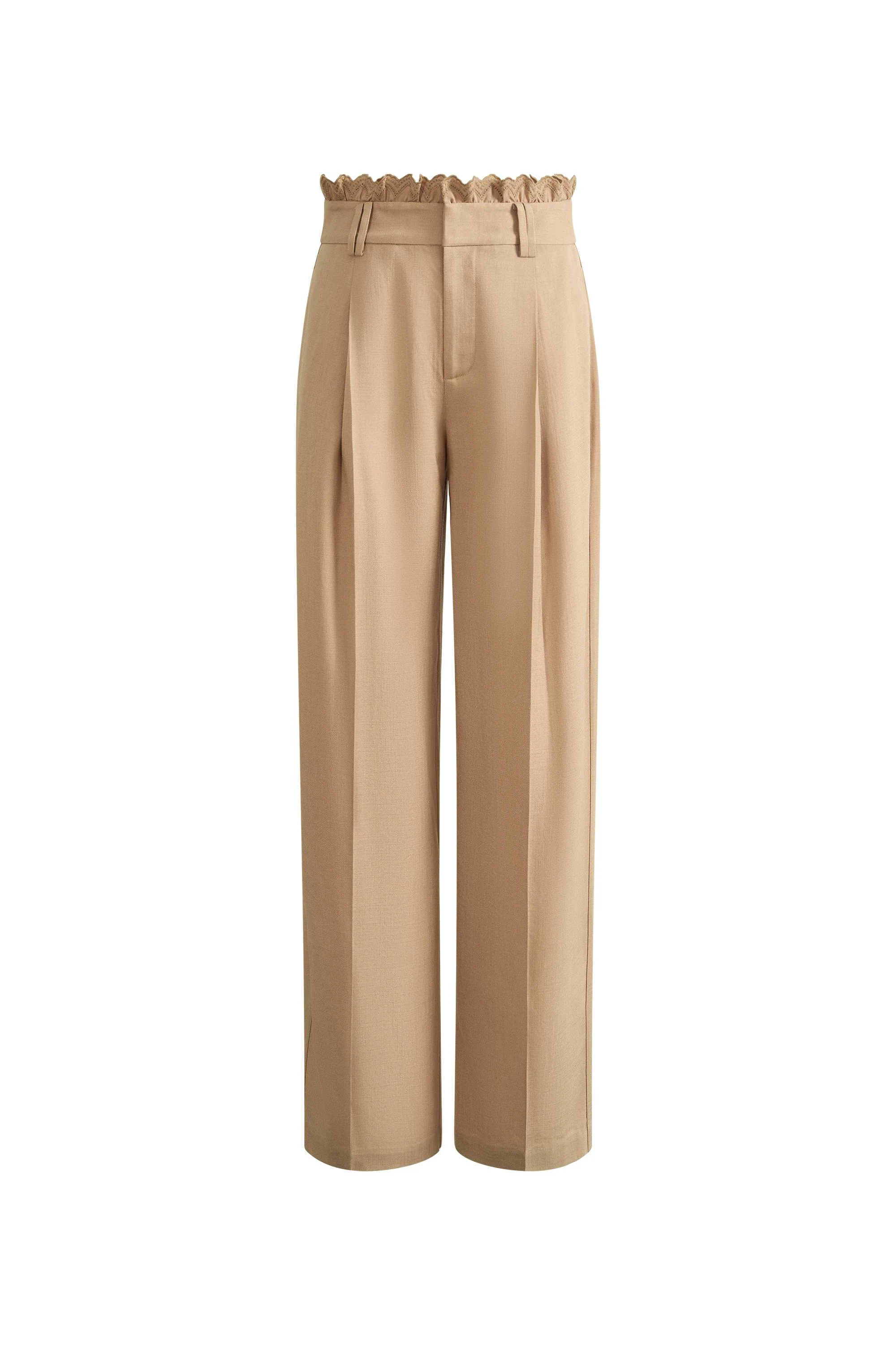 Clemence Lace Waist Pants in Premium Acetate - Image 6