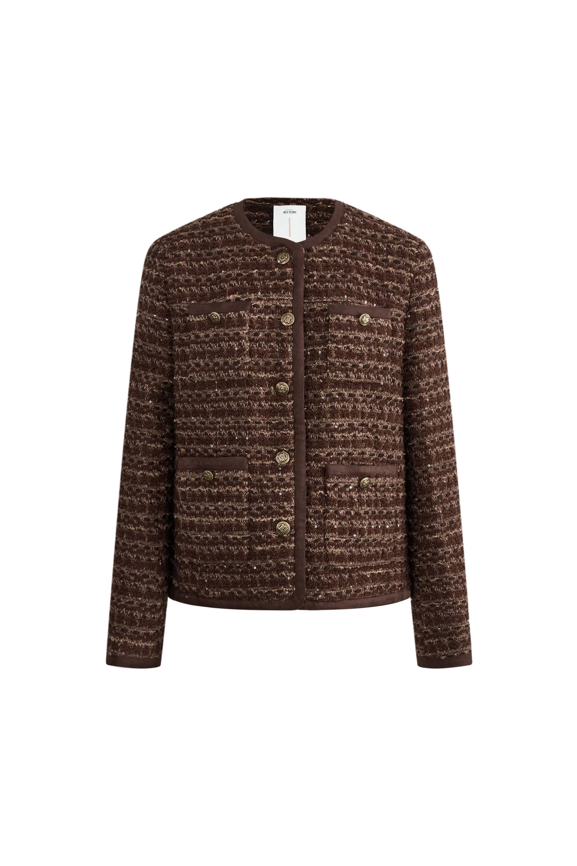 Colmar Boxy Tweed Jacket in French Bouclé - Image 9