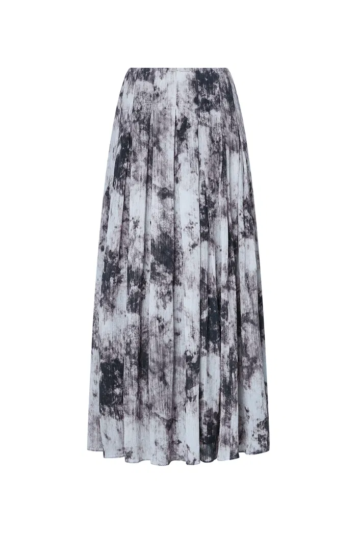 Como Printed Maxi Dress in Silk Cotton Blend - Image 11