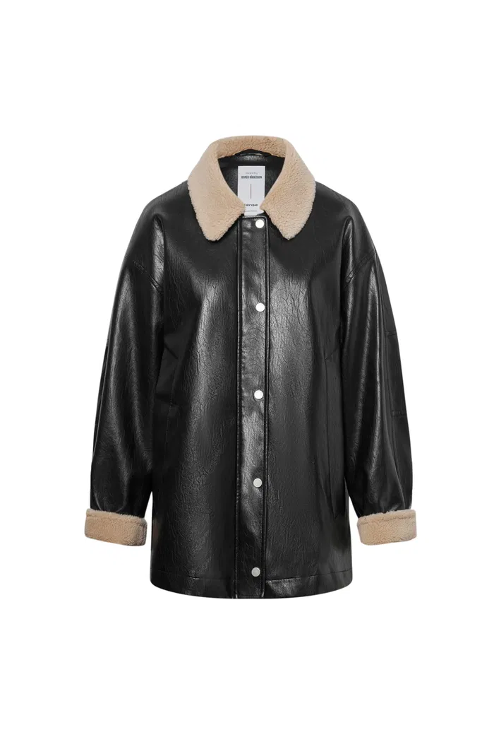 Courtney Jacket in Vegan Leather - Image 11
