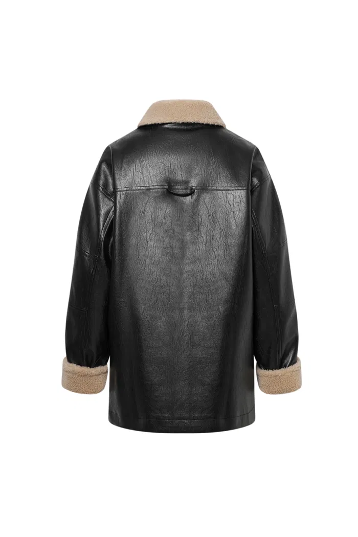 Courtney Jacket in Vegan Leather - Image 12
