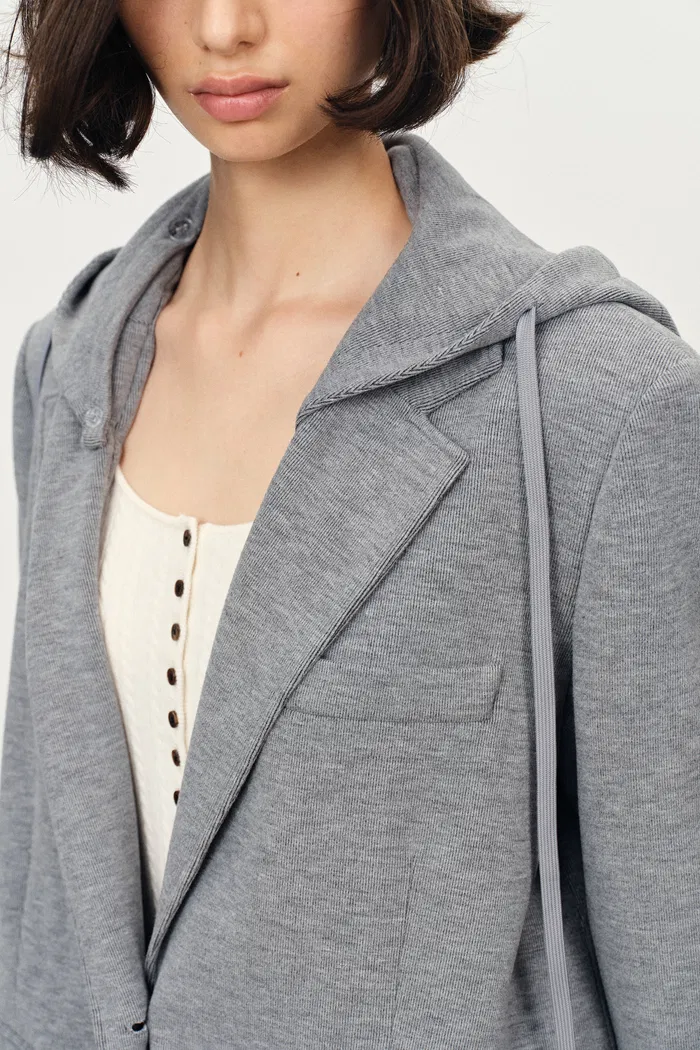 Daseasa Detachable Hoodie Blazer Jacket - Image 8
