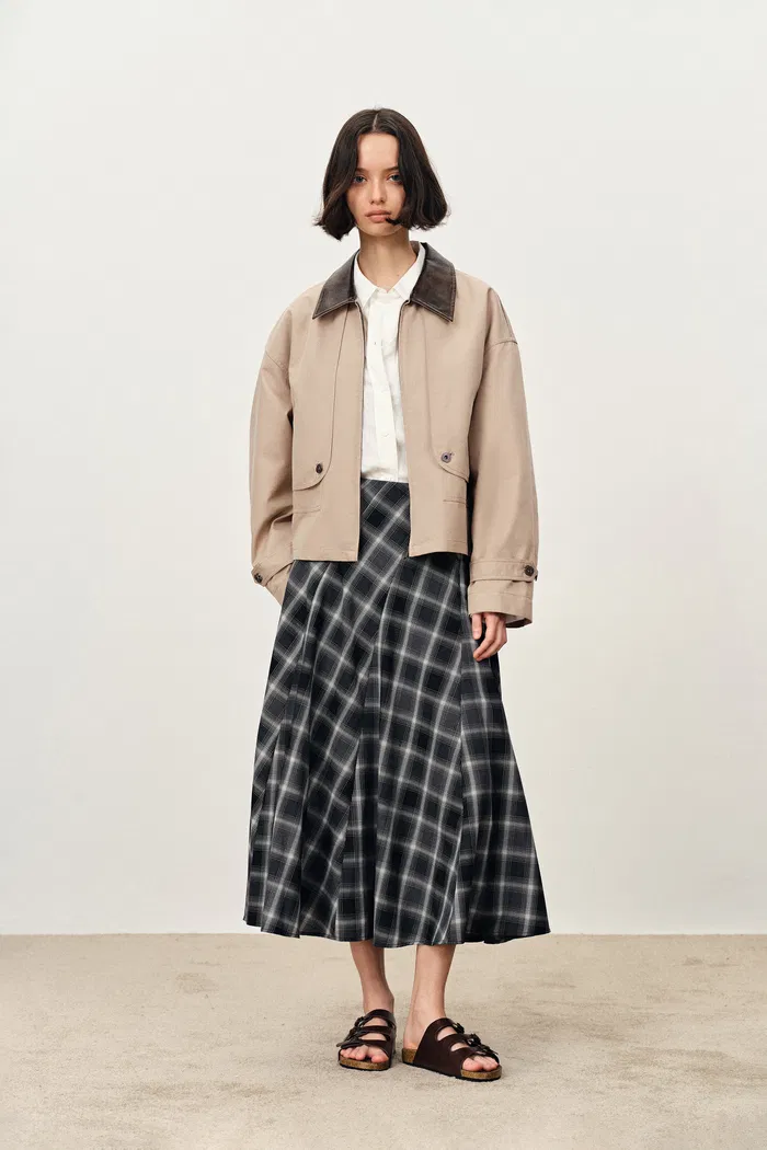 Dnipro Oversized Lightweight Utility Jacket in Cotton Twill - Image 5