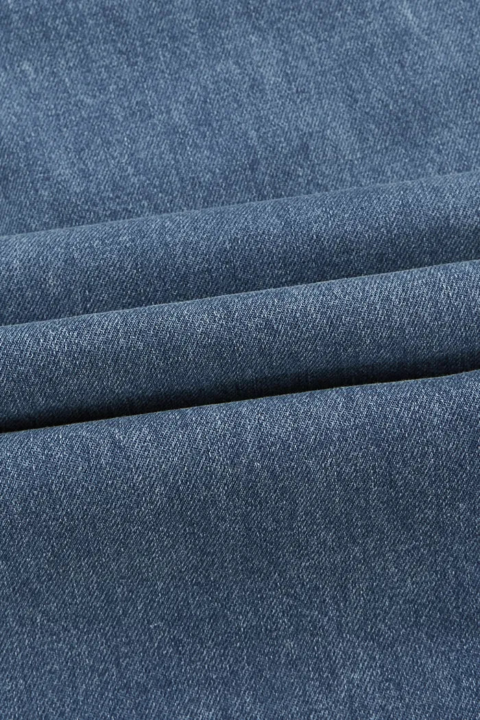 Echo Wide-Leg Jeans in Cotton Denim - Image 9