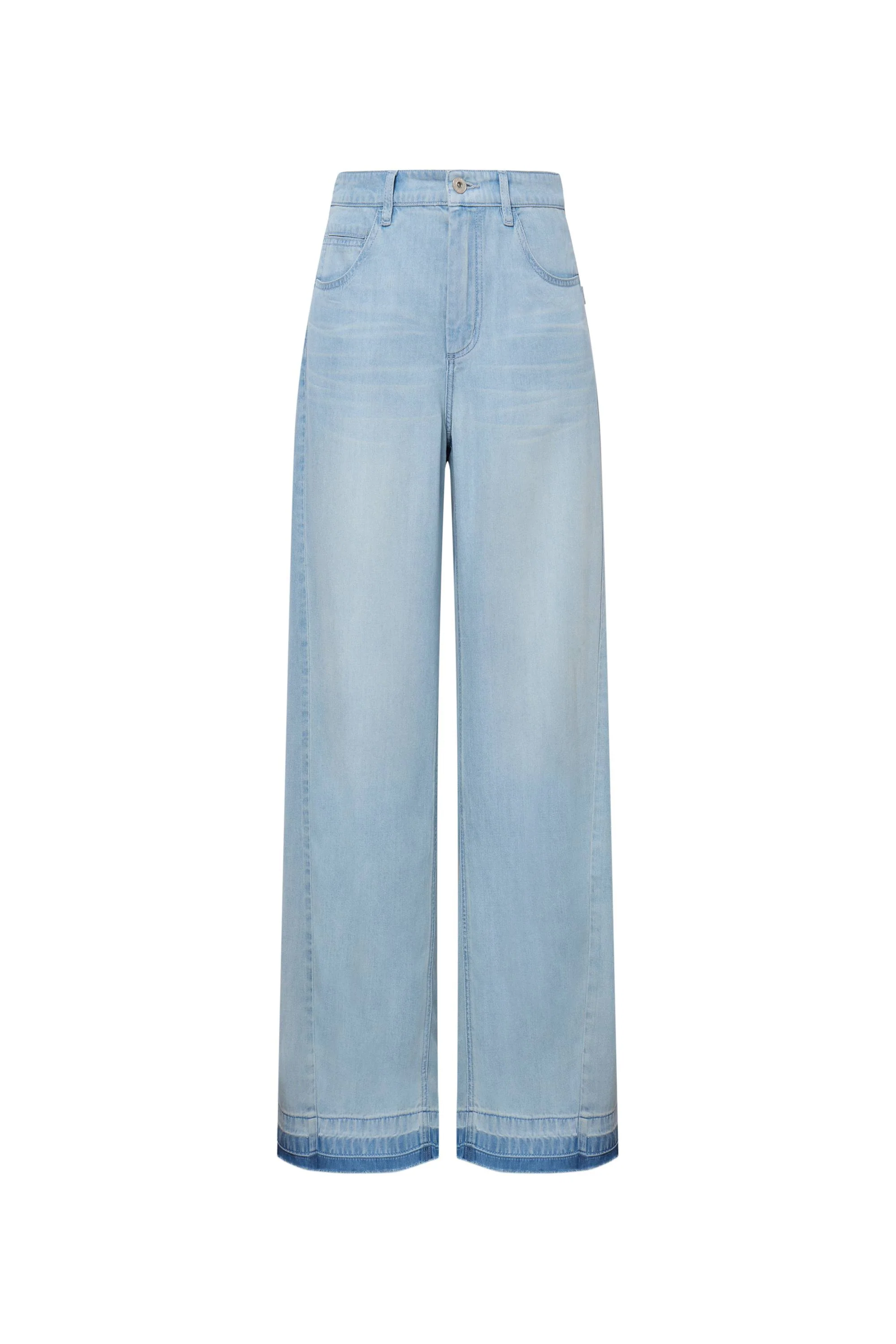 Echo Wide Leg Jeans in Tencel Acetate Denim - Image 10