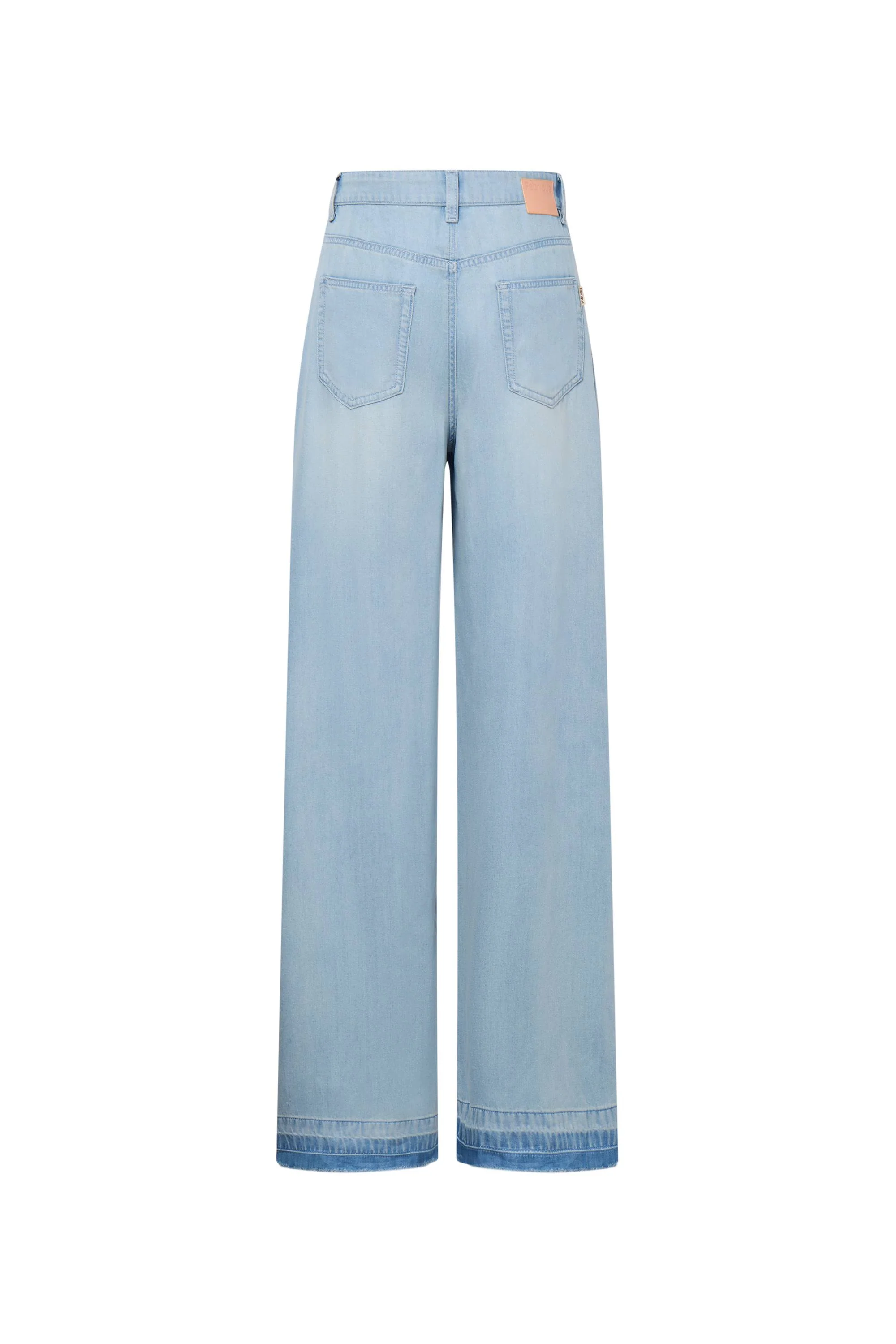 Echo Wide Leg Jeans in Tencel Acetate Denim - Image 11