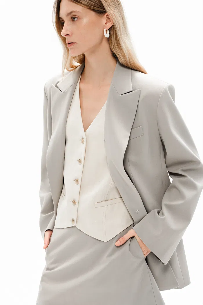 Elite Suit Blazer in Wrinkle-Resistant Twill - Image 6