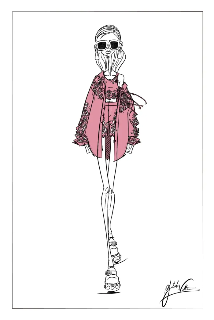 Éloïse Eyelet Shirt and Shorts Set in Pima Cotton Poplin - Image 9