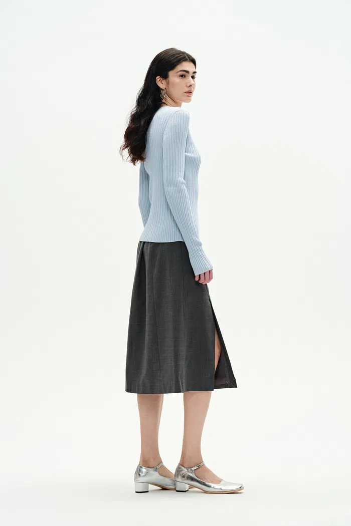 Emma Knit Cardigan in Cotton Blend - Image 5