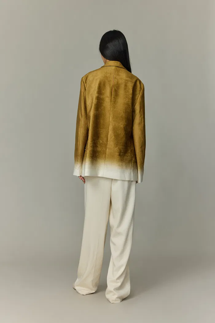 Ficus Blazer in Soft Velvet - Image 5