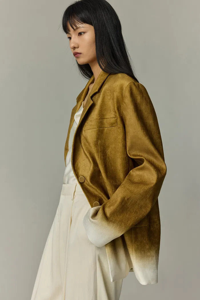 Ficus Blazer in Soft Velvet - Image 6