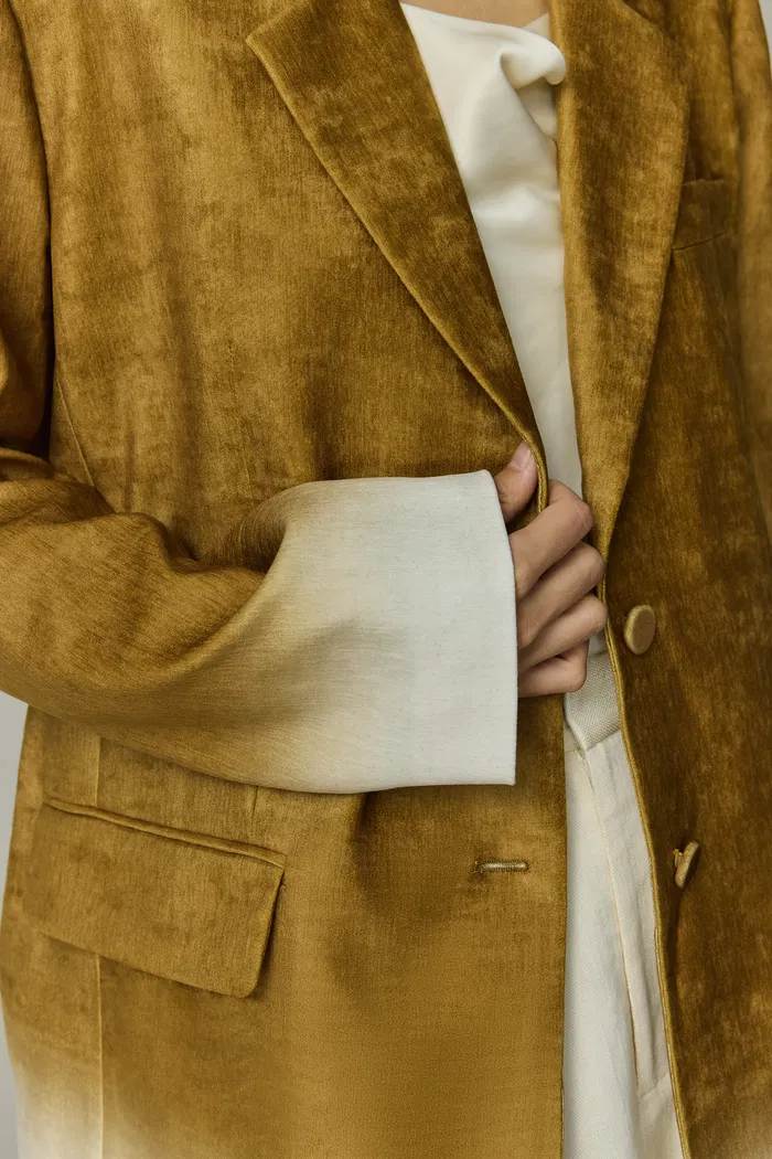 Ficus Blazer in Soft Velvet - Image 8