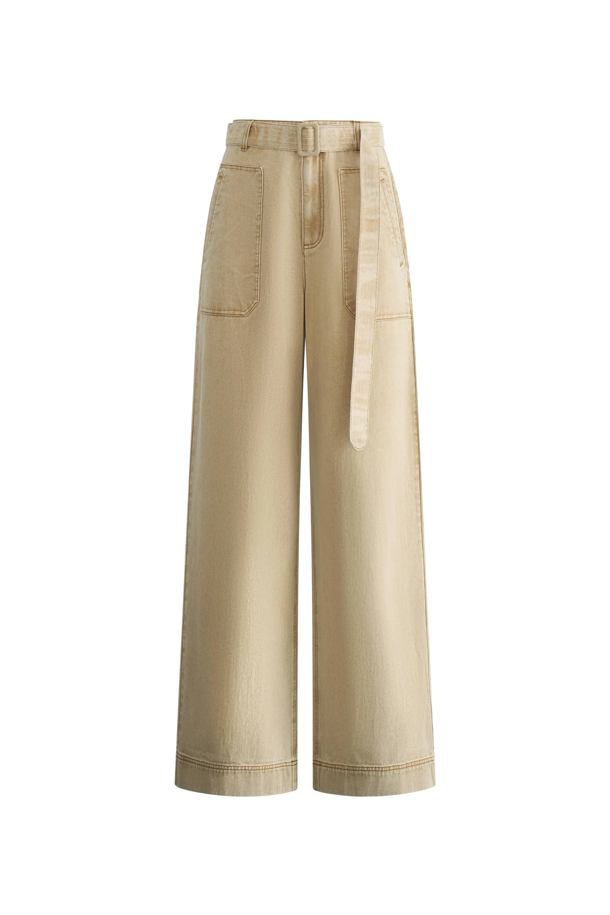 Flania Cargo Jeans in Cotton Denim - Image 8