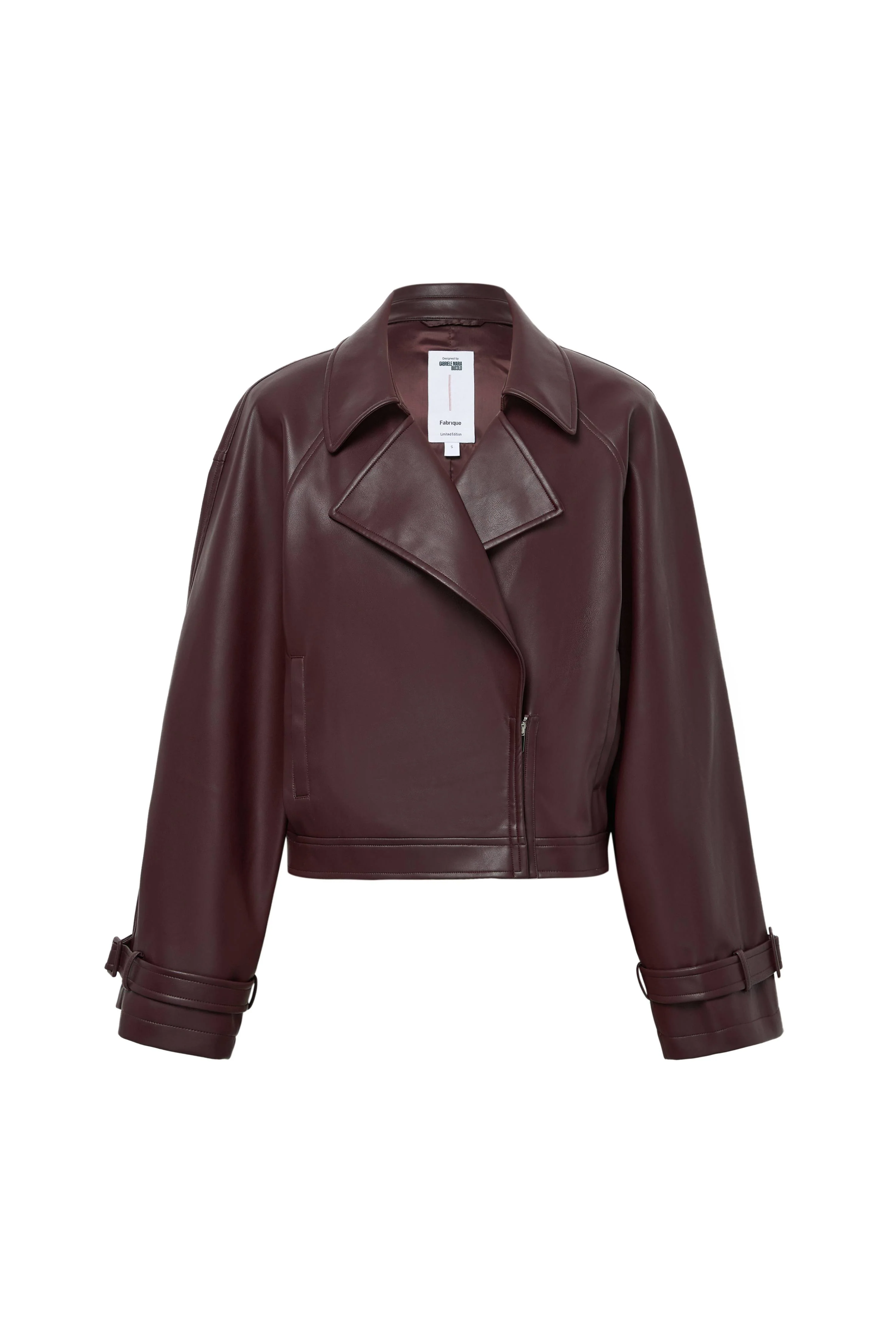 Fred Short Jacket in Eco Leather - Image 9