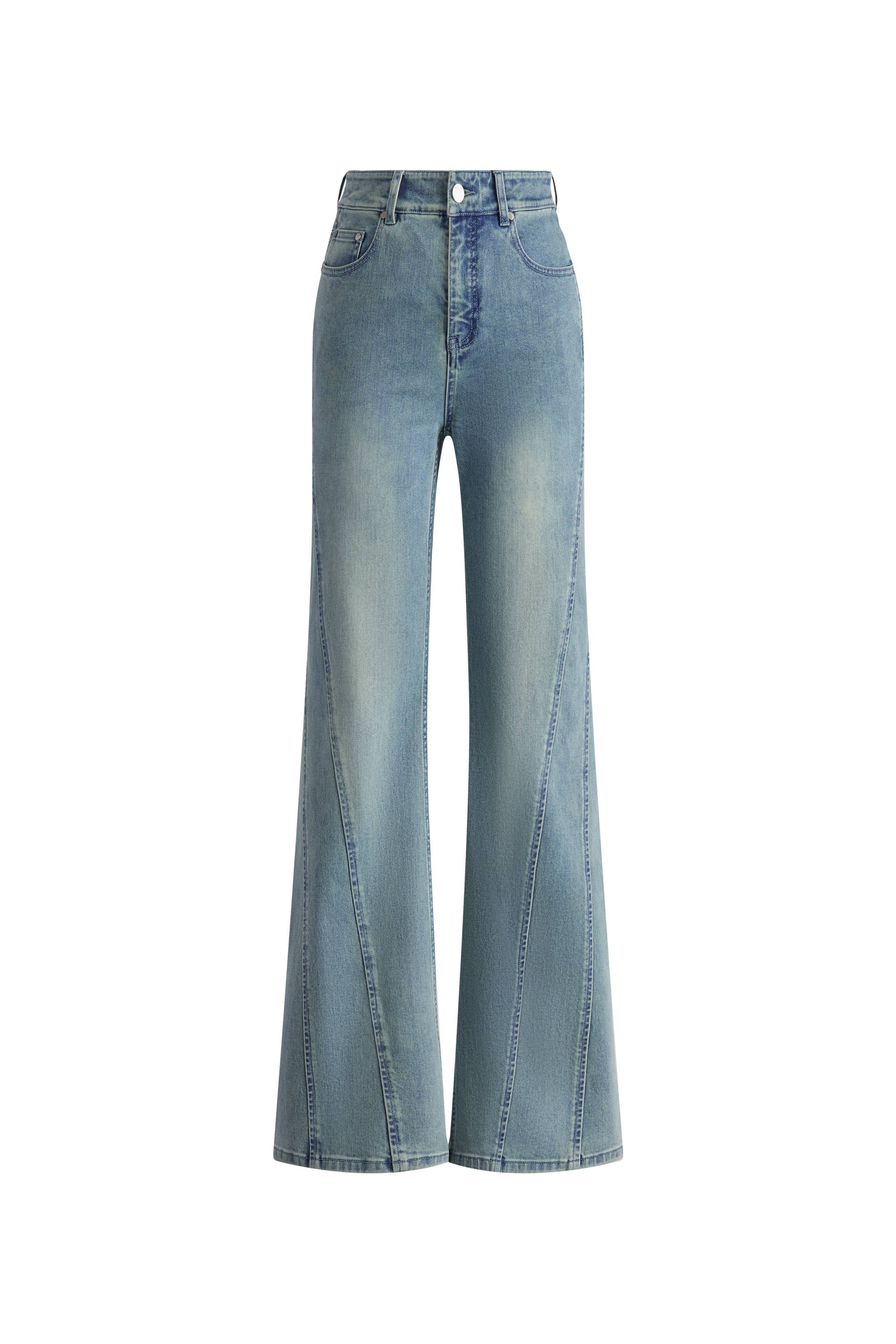 Harry Flared Jeans in Cotton Denim - Image 11