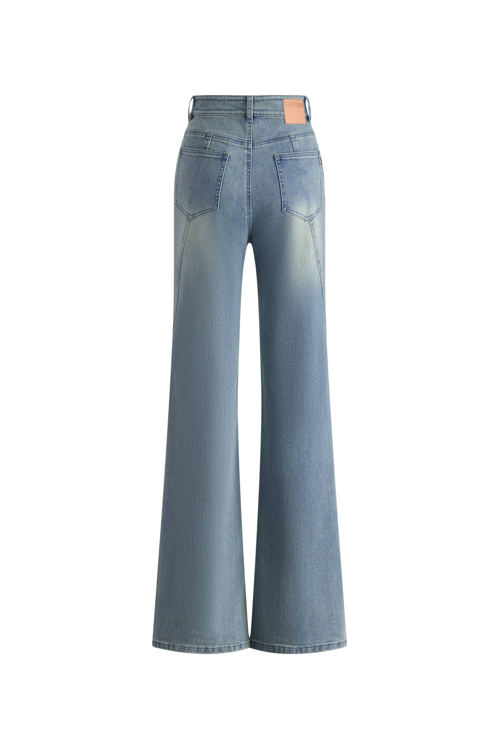 Harry Flared Jeans in Cotton Denim - Image 12