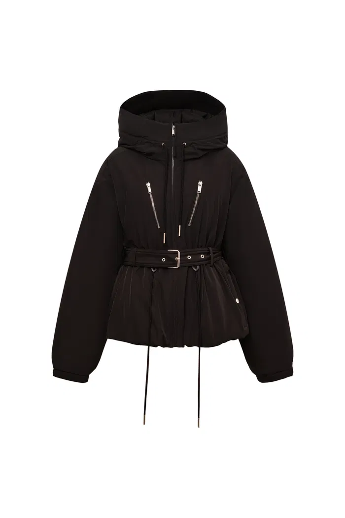 Jeanne Water Repellent Aviator Puffer Jacket - Image 11