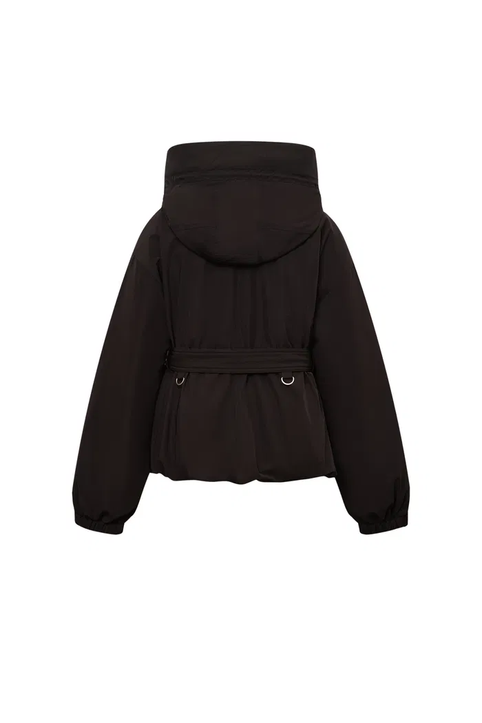 Jeanne Water Repellent Aviator Puffer Jacket - Image 12