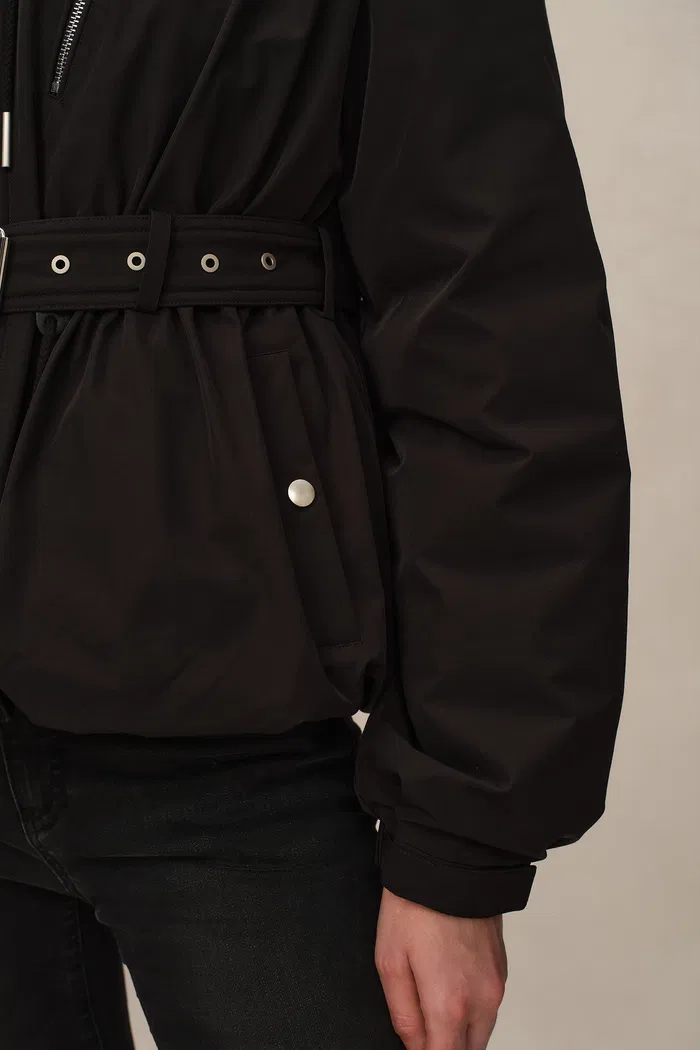 Jeanne Water Repellent Aviator Puffer Jacket - Image 8