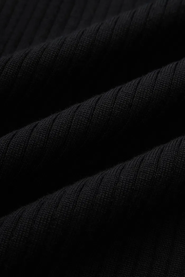 Jessica Long Sleeve Dress in Wool Knit - Image 9
