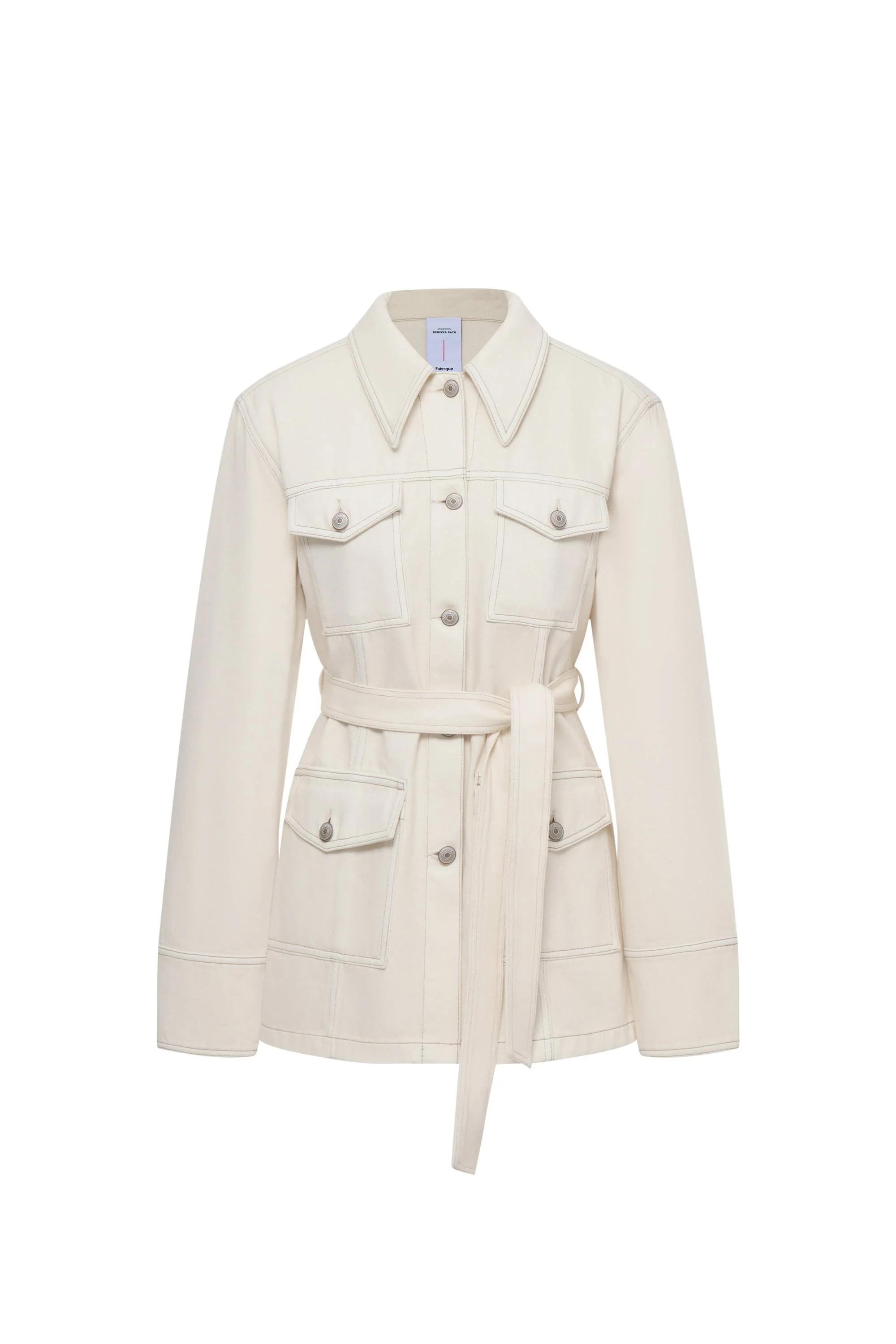 Juno Jacket in Lyocell Denim - Image 10